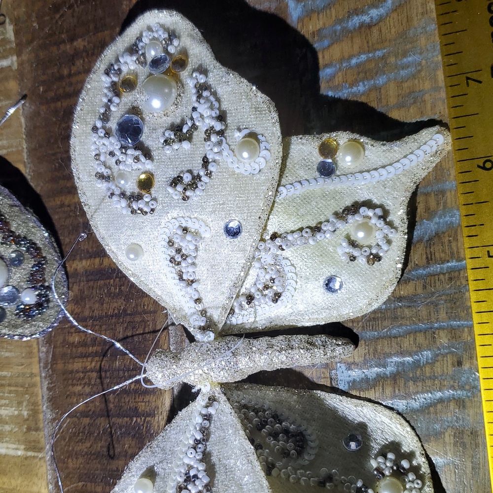 Beaded Butterflies with Clip‎ Decor Set - Picture 8 of 16